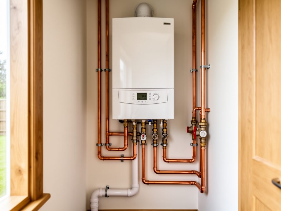 New boiler installation